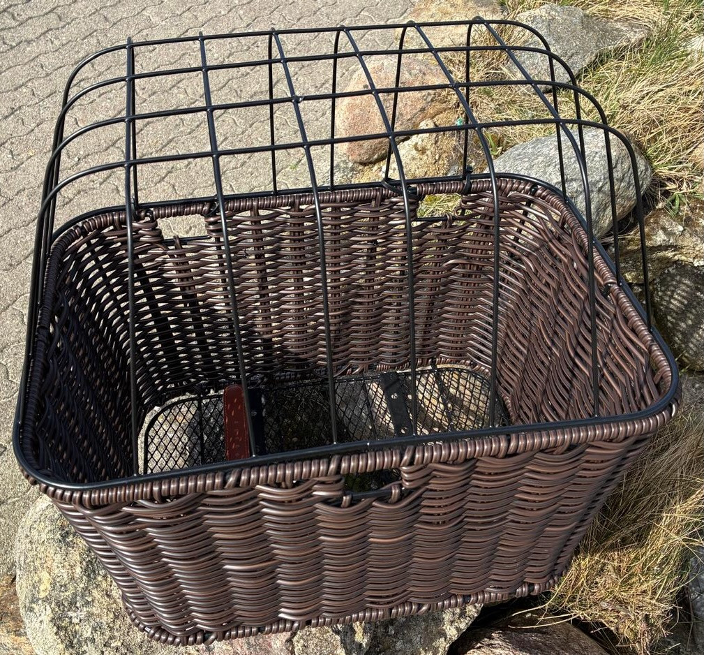 Hundekorb für hinten am Gepäckträger